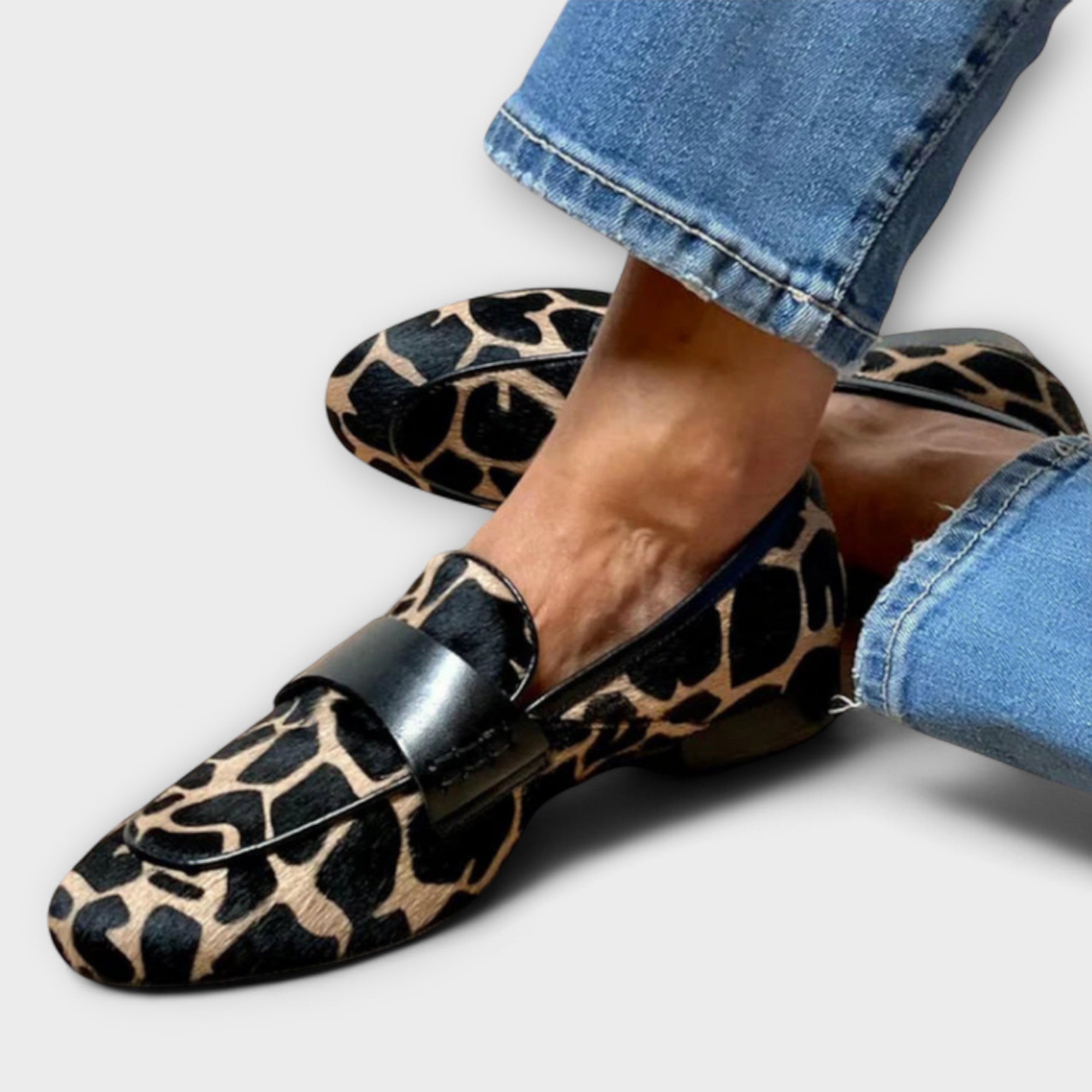 Maida | Leopard Moccasin