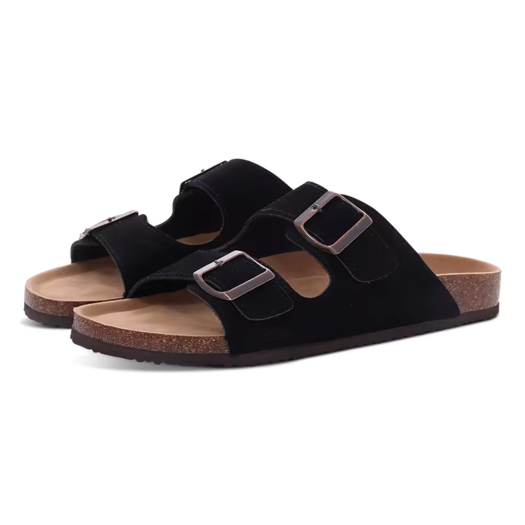 Nore III | Suede sandal with arch support