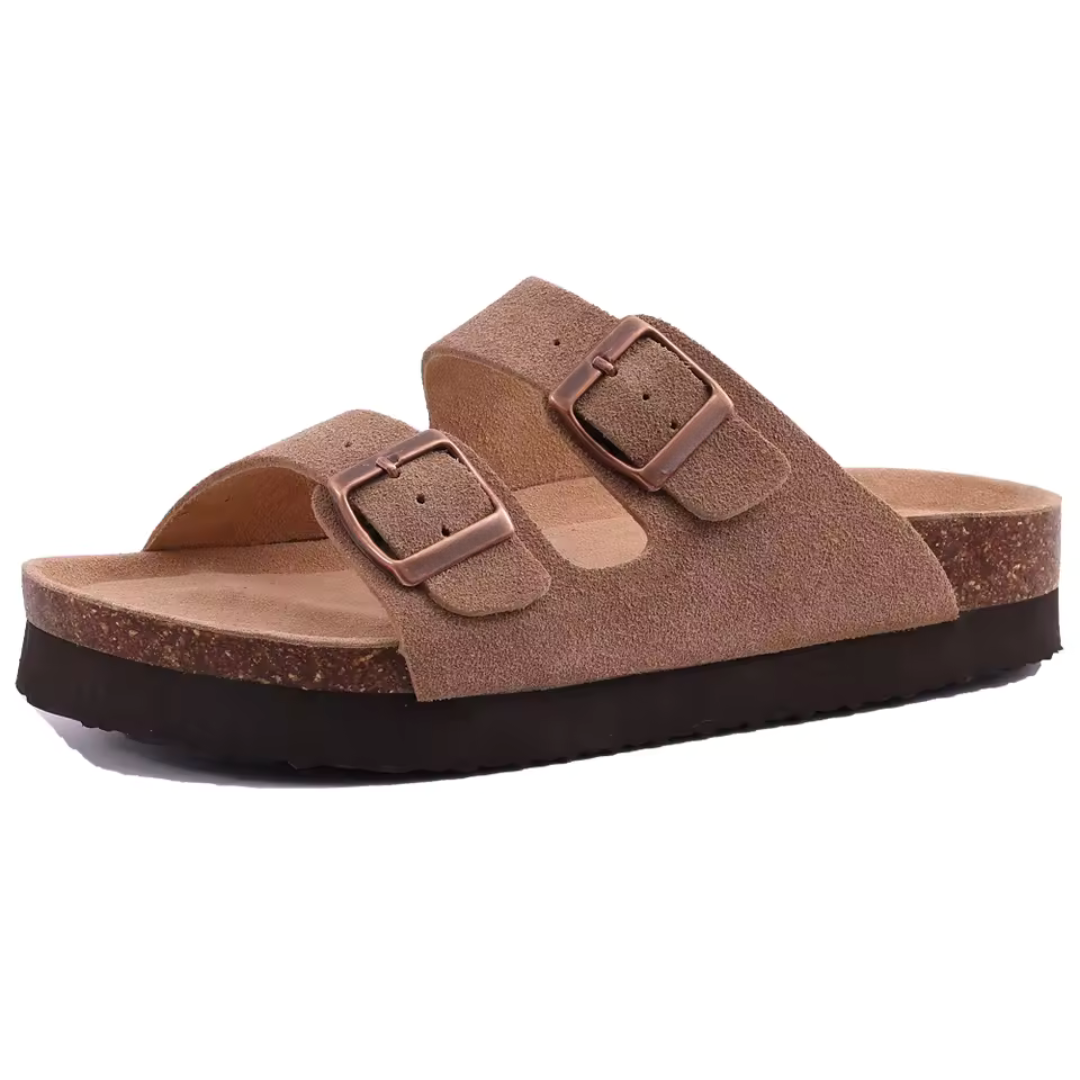 Nore III | Suede sandal with arch support