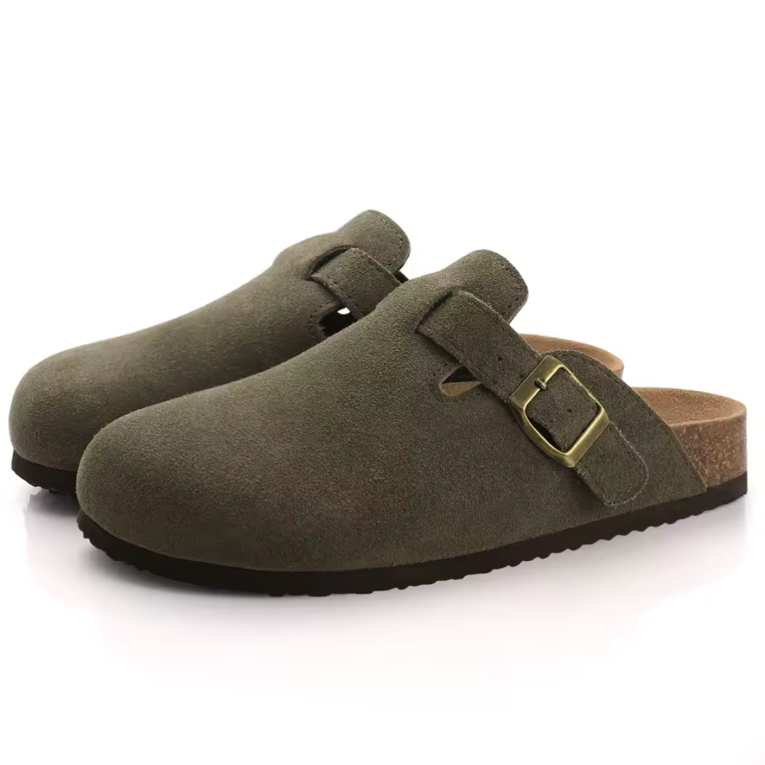 Nore | Suede sandal with arch support