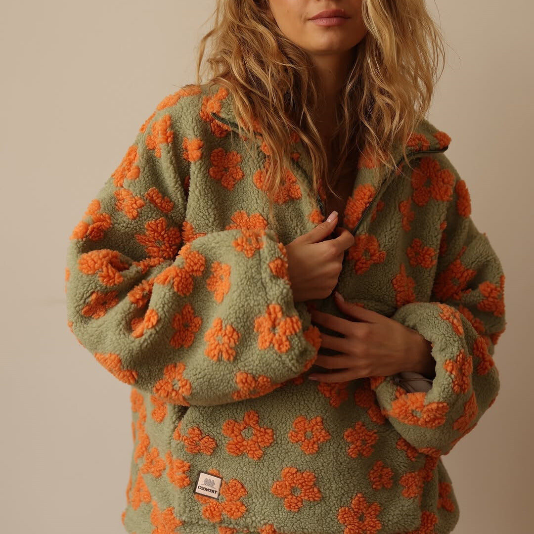 Clodagh | Floral Soft Fleece