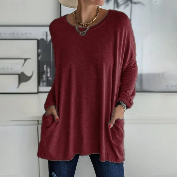 Moira | Relaxed Long Sleeve Top