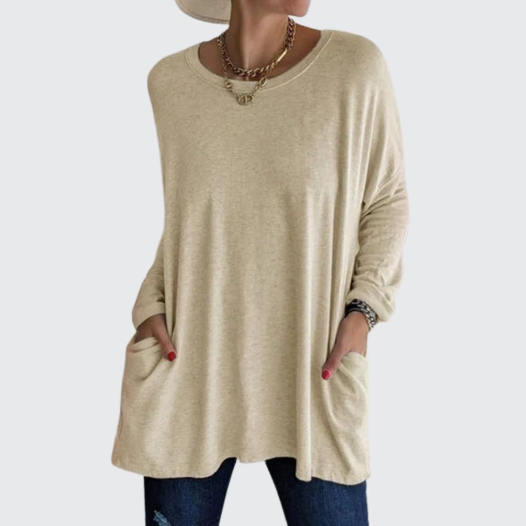 Moira | Relaxed Long Sleeve Top