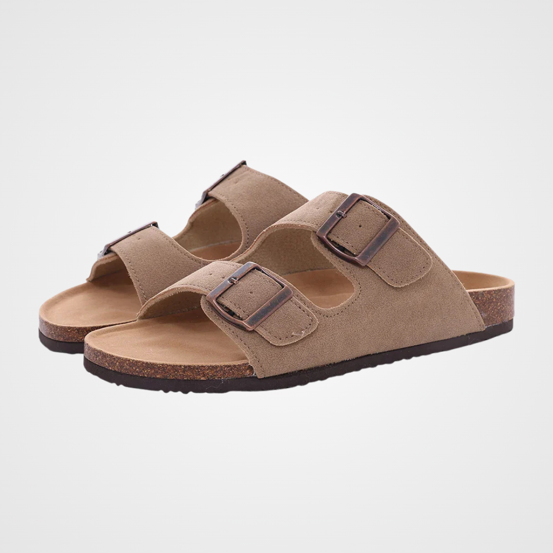 Nore III | Suede sandal with arch support
