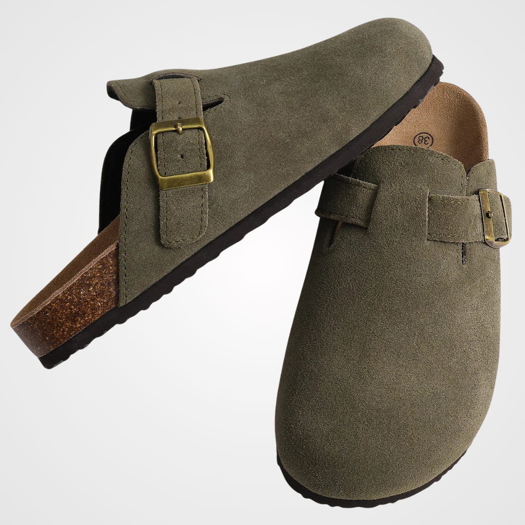 Nore | Suede sandal with arch support