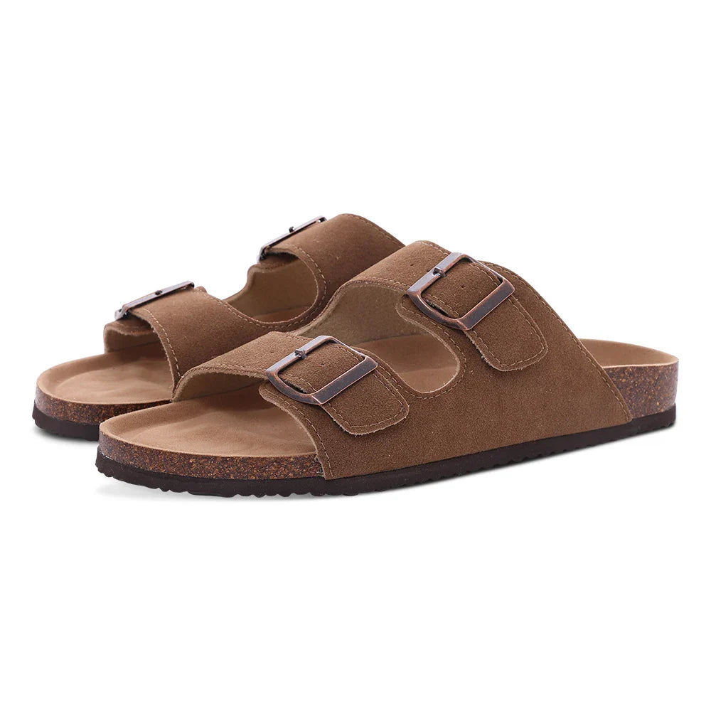 Nore III | Suede sandal with arch support