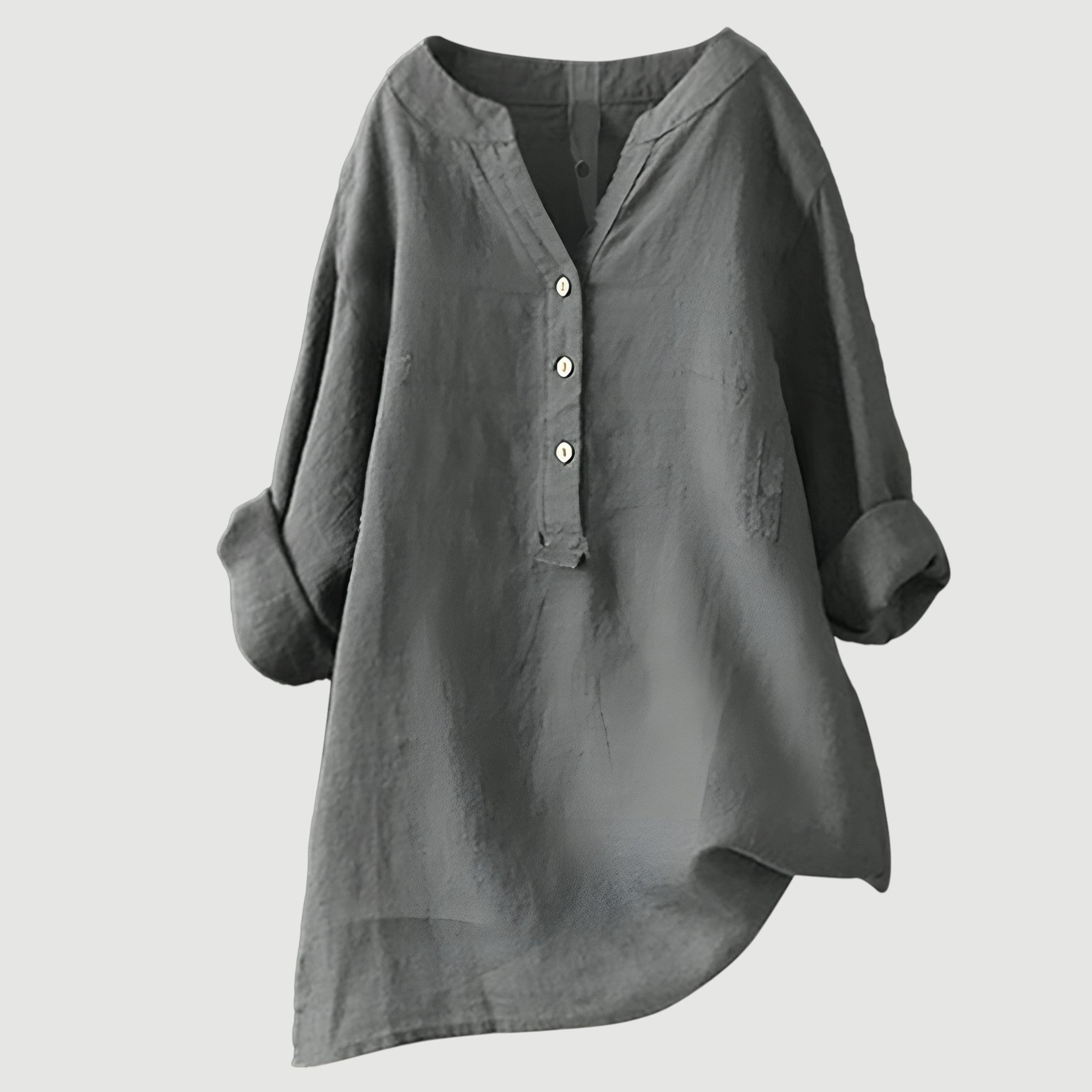 Joy | Lightweight linen blouse with buttons