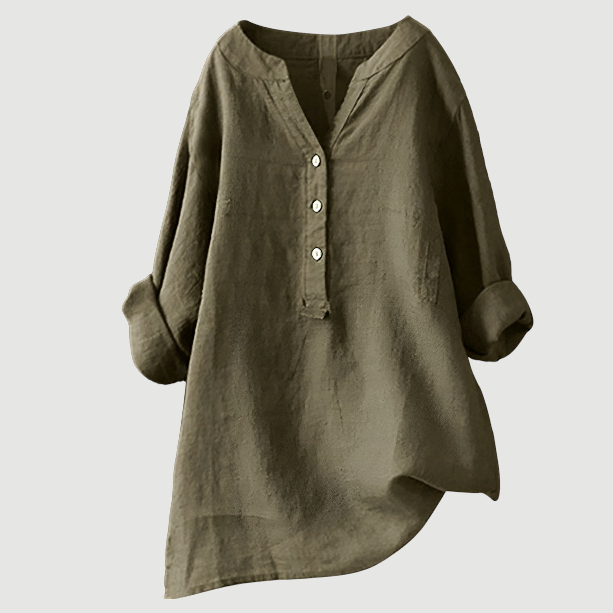 Joy | Lightweight linen blouse with buttons