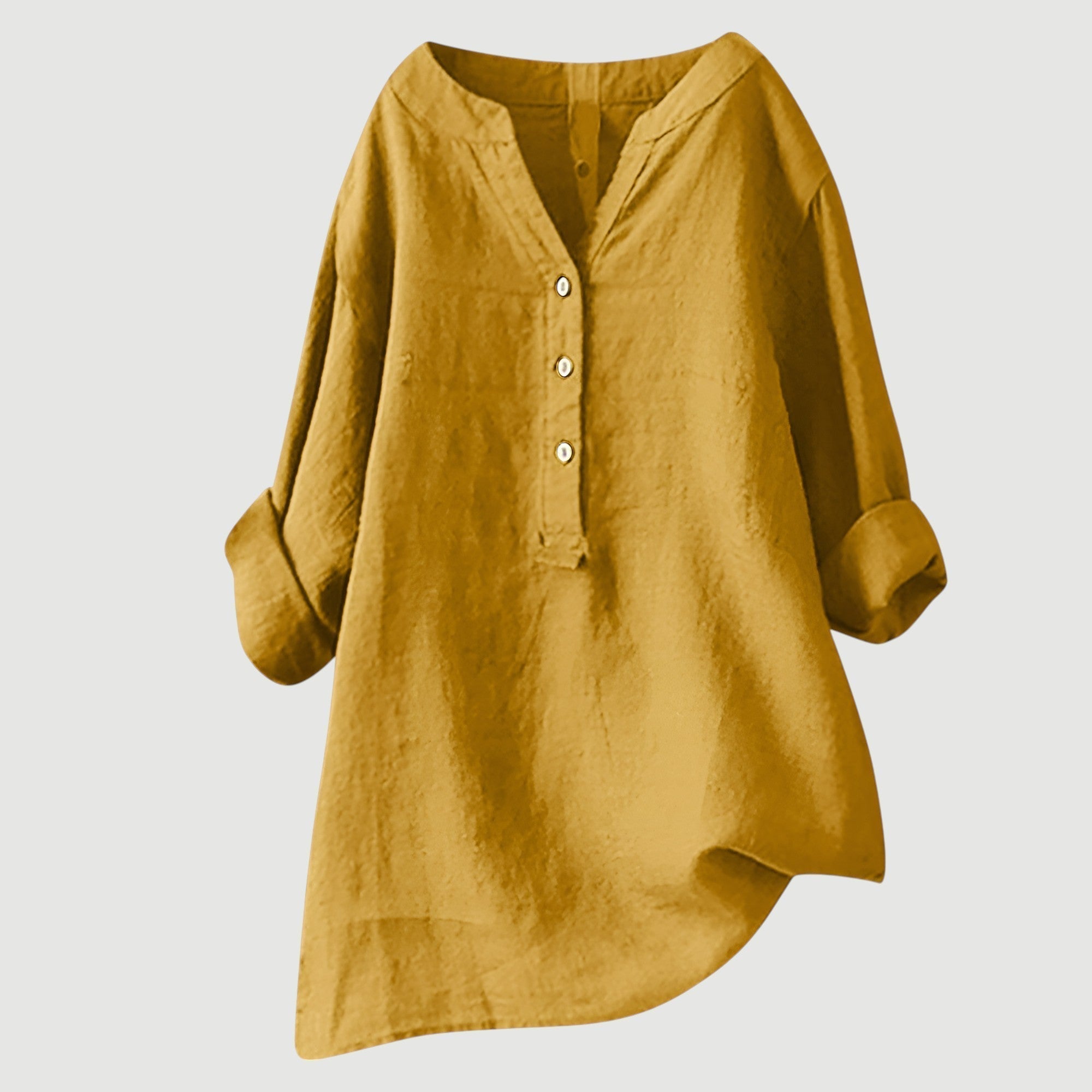 Joy | Lightweight linen blouse with buttons