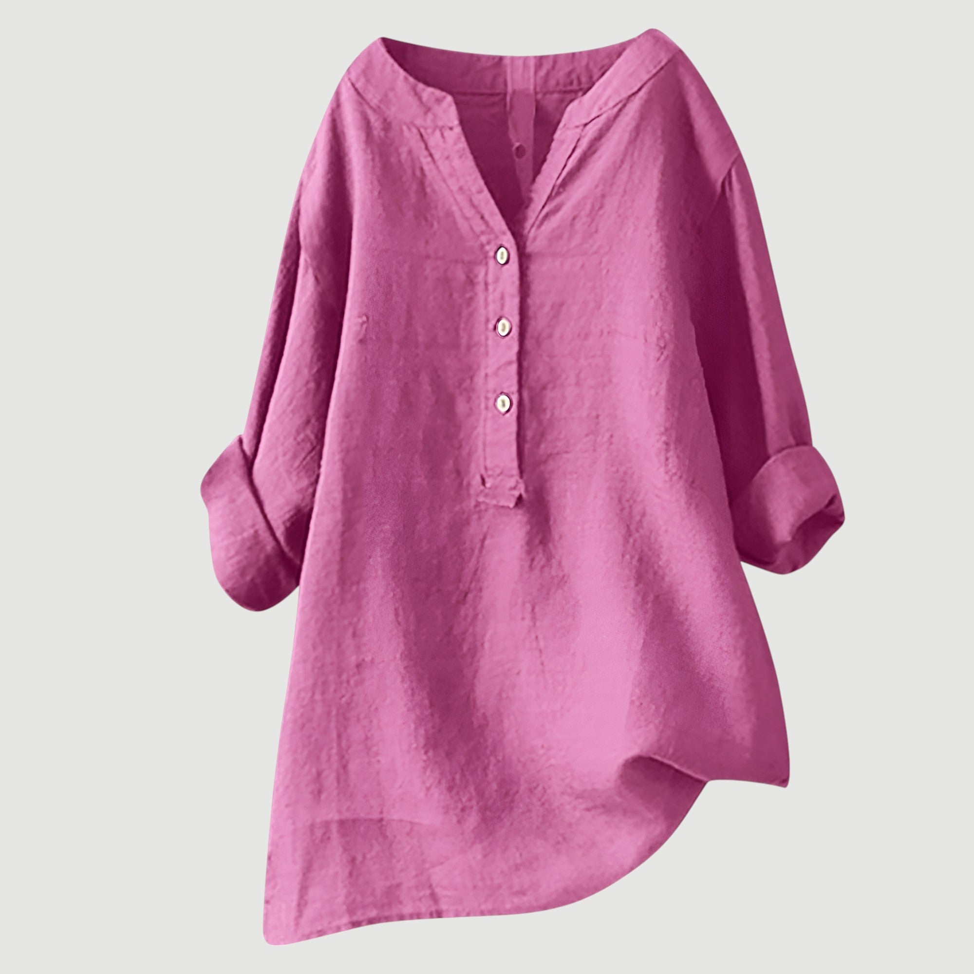 Joy | Lightweight linen blouse with buttons