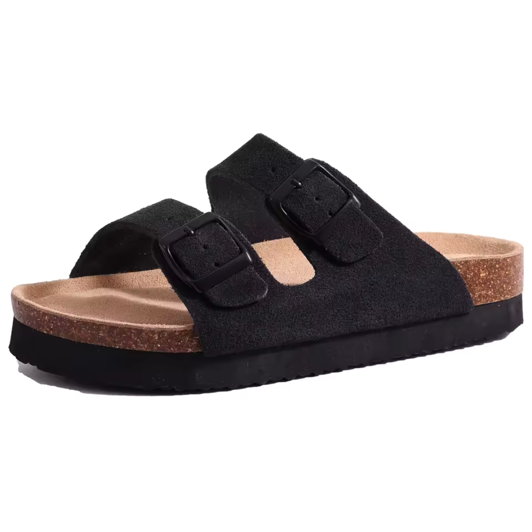 Nore III | Suede sandal with arch support