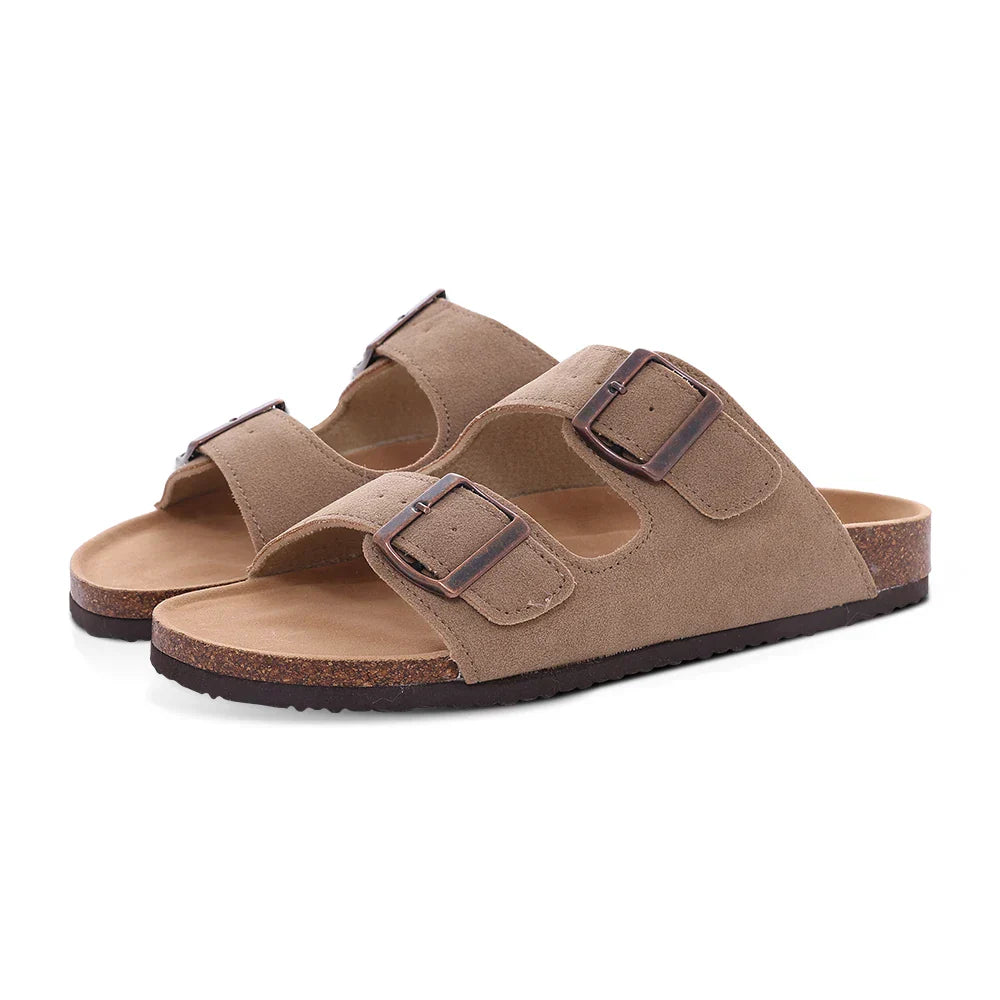 Nore III | Suede sandal with arch support