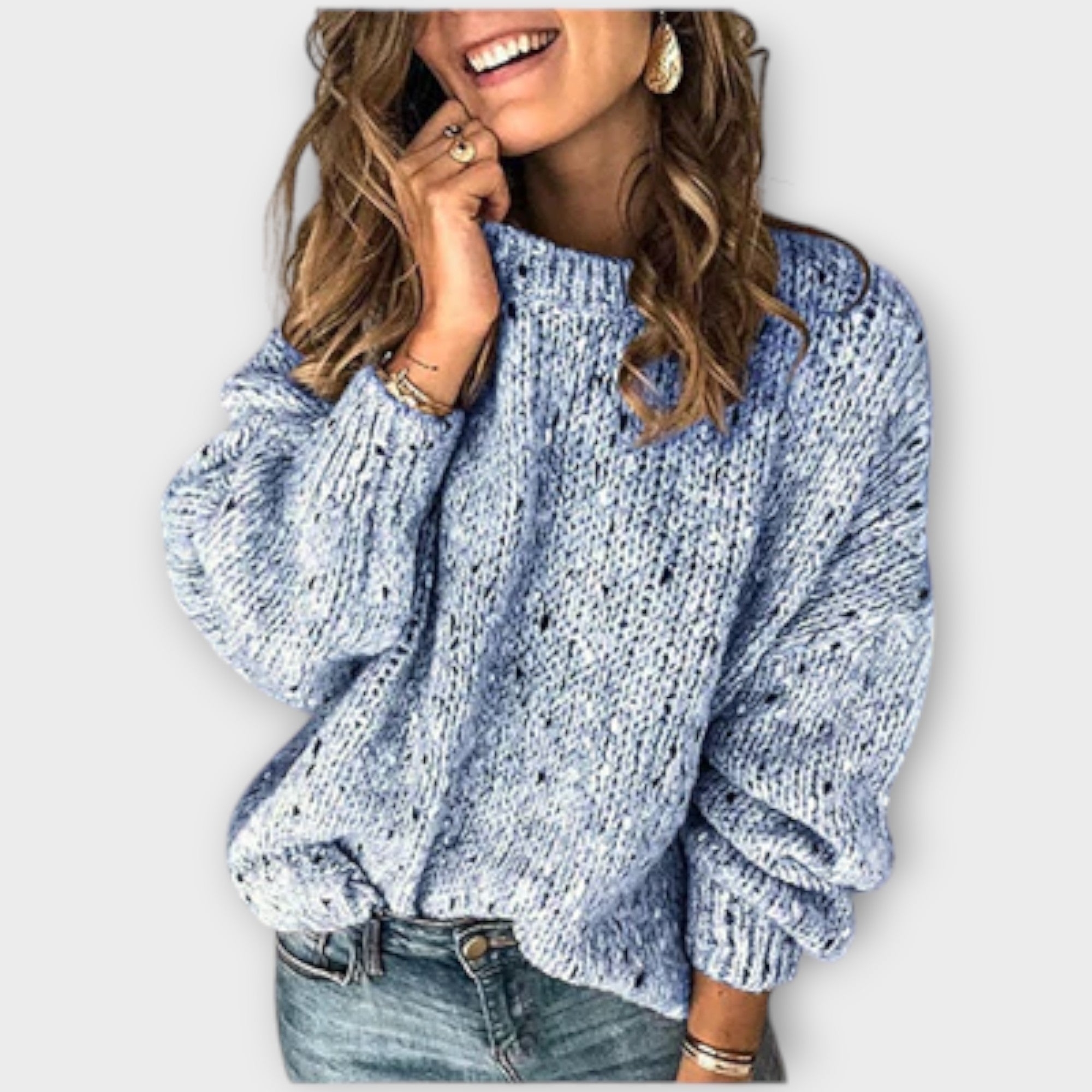 Linda | Cozy Retro Knit Sweater
