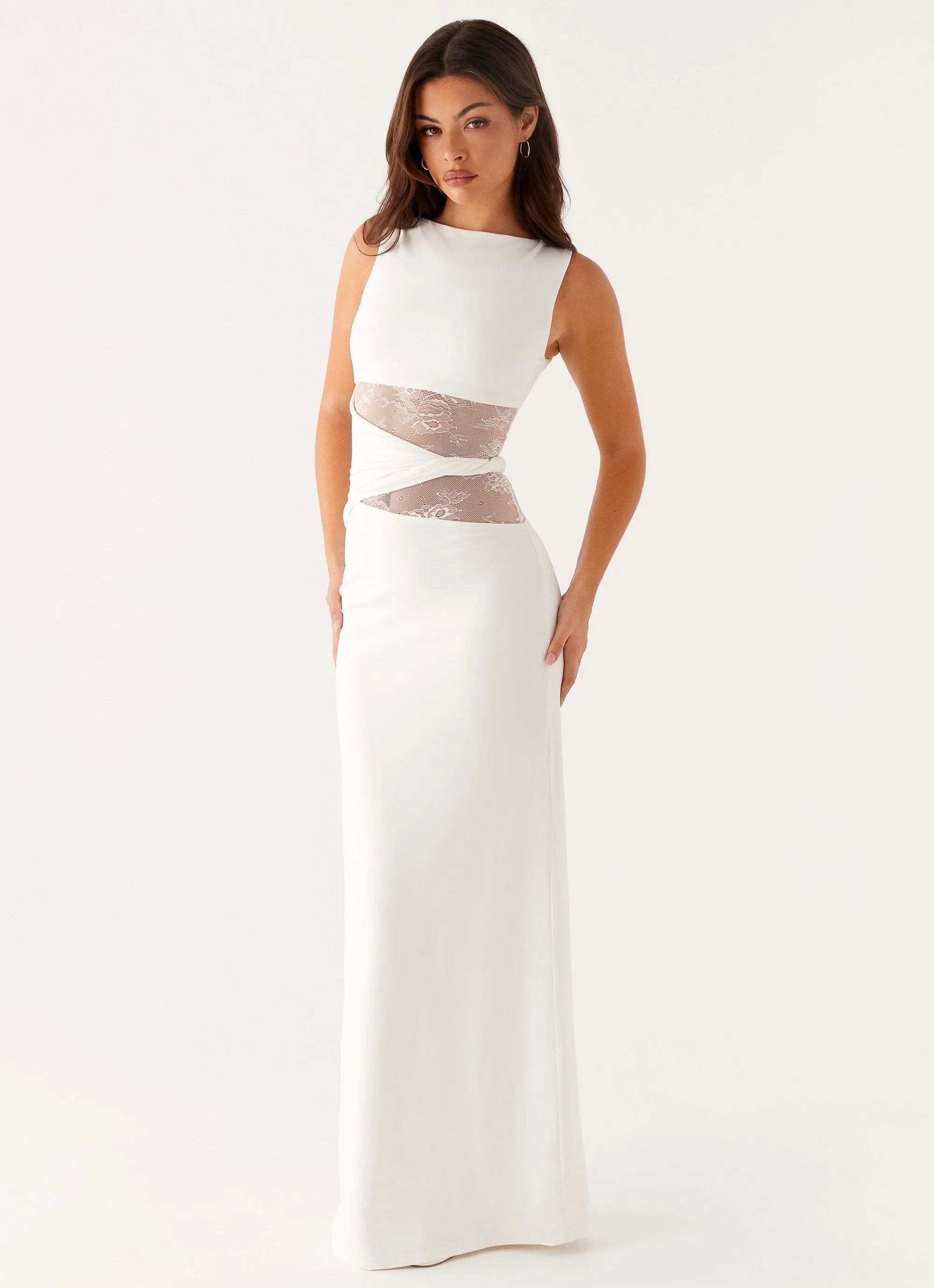 Bronagh | Maxi Dress with Cutouts & Lacing